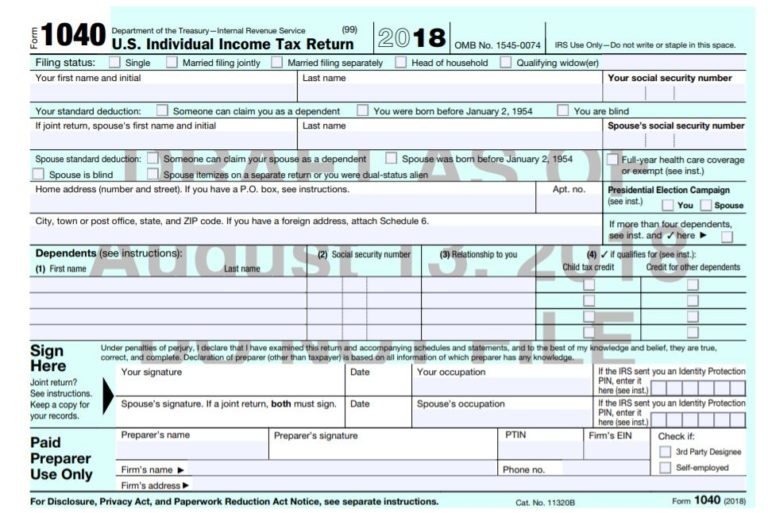 Tax form 1040 Changed | MD Bookkeeping & Tax Services